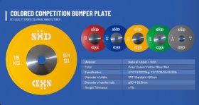 Weightlifting Competition Bumper Plate