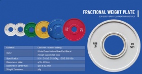 Fractional Weight Plate