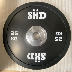 Black Wheel Hub Bumper Plate