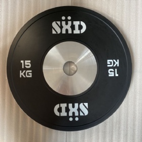 Factory Supply Custom Logo Weight Black Competition Bumper Plates Weightlifting Plates