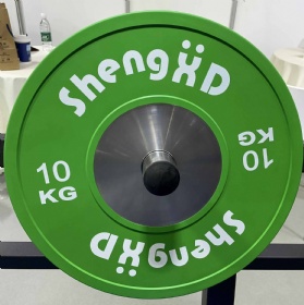 Shengxide Wholesale Fitness Equipment Weight Lifting Colorful Rubber Competition Exercise Muscle Bumper Plates